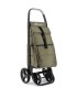 Poussette de Marché pliable Rolser Clec Polar 8 Plus Kaki - caddie course rolser