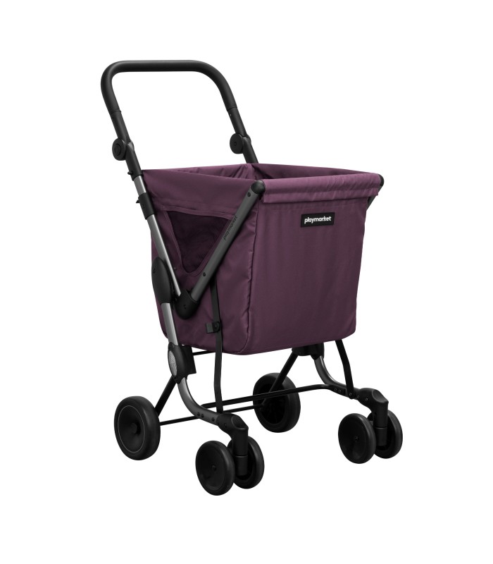 Poussette de Marché We Go Premium Playmarket bordeaux - chariot 4 roues