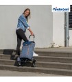 Chariot Andersen monte escalier Scala Shopper Famke bleu