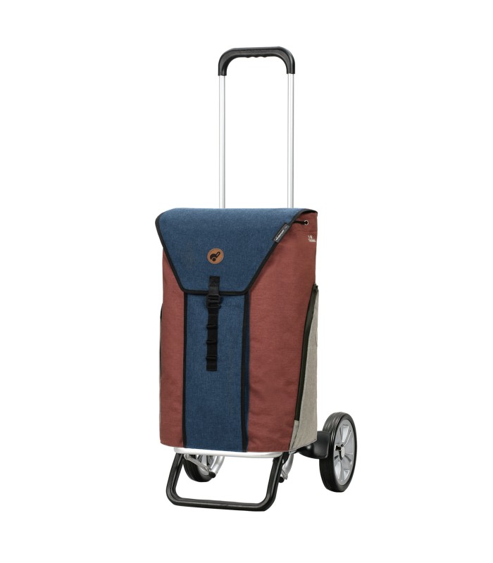 Chariot de Course Oli.P 2 Bleu Alu Star Shopper